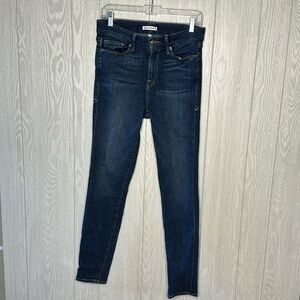 Good American Good Legs Dark Blue Skinny Jeans